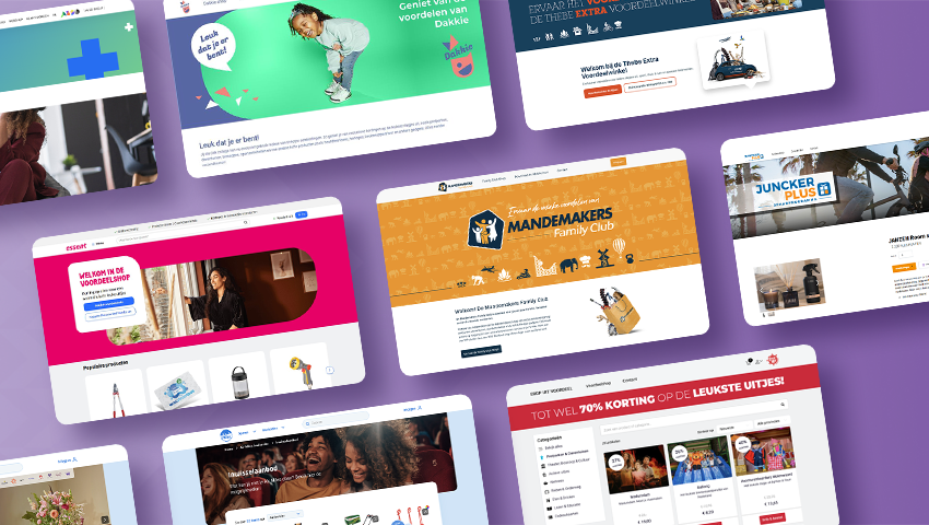 Treue- und Incentive-Plattform mit verschiedenen Kundenprogrammen, Kampagnen und personalisierten Umgebungen